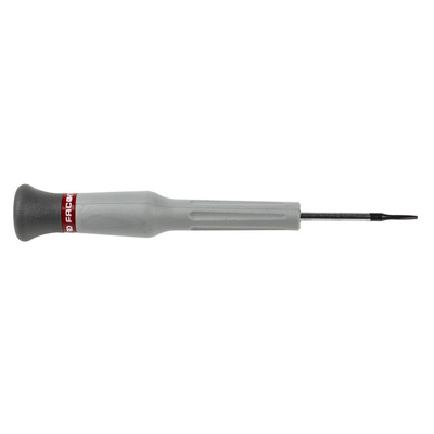 Facom Slotted Precision Screwdriver, 1.5 mm Tip, 35 mm Blade, 117 mm Overall