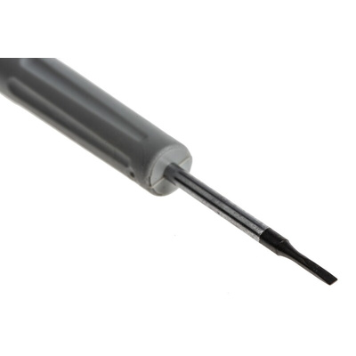 Facom Slotted Precision Screwdriver, 1.5 mm Tip, 35 mm Blade, 117 mm Overall