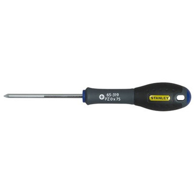 Stanley Pozidriv Screwdriver, PZ0 Tip, 75 mm Blade