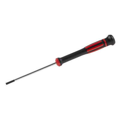 RS PRO Slotted Precision Screwdriver, 3.0 mm Tip, 80 mm Blade
