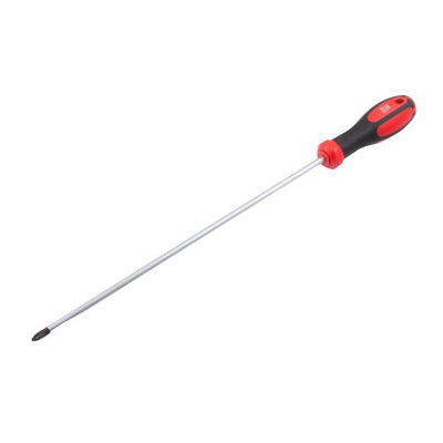 RS PRO Pozidriv Screwdriver, PZ1 Tip, 300mm Blade, 410mm Overall