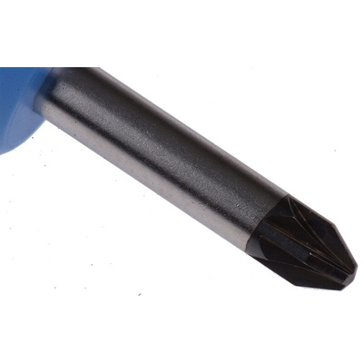 Bahco Pozidriv Screwdriver, PZ2 Tip, 25 mm Blade, 83 mm Overall