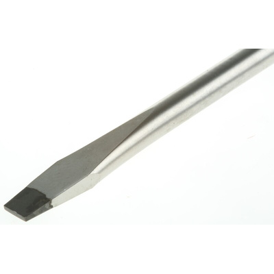Bahco Slotted Screwdriver, 5.5 x 1 mm Tip, 100 mm Blade, 222 mm Overall
