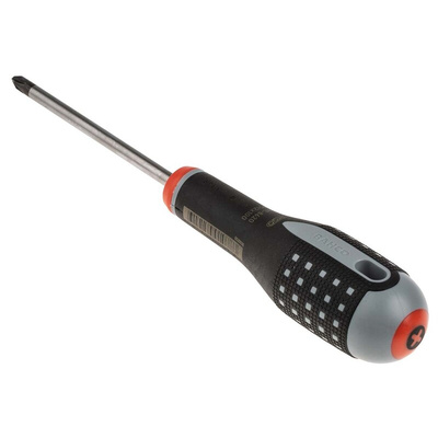 Bahco Phillips Screwdriver, PH2 Tip, 100 mm Blade, 222 mm Overall