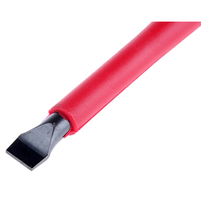 Bahco Slotted Screwdriver, 8 x 1.2 mm Tip, 175 mm Blade, VDE/1000V, 297 mm Overall