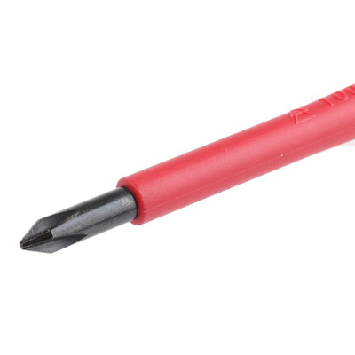 Bahco Phillips Screwdriver, PH1 Tip, 80 mm Blade, VDE/1000V, 202 mm Overall