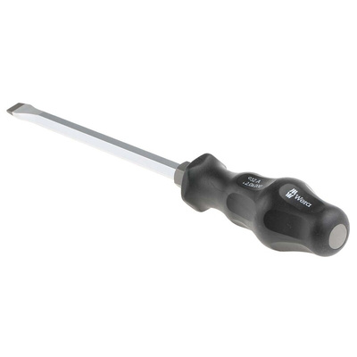 Wera Slotted  Screwdriver, 12 x 2 mm Tip, 200 mm Blade, 200 mm Overall