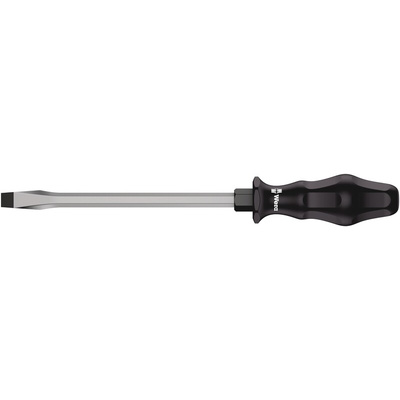 Wera Slotted  Screwdriver, 12 x 2 mm Tip, 200 mm Blade, 200 mm Overall