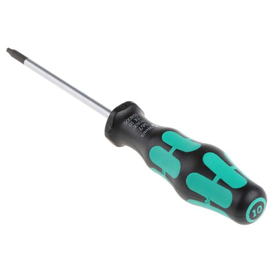 Wera Torx Screwdriver, T10 Tip, 80 mm Blade