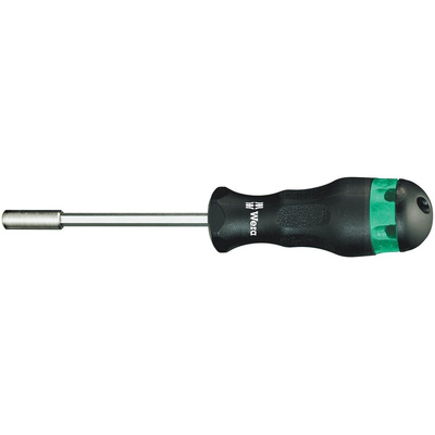 Wera Phillips, Pozidriv, Slotted Bit Holder Screwdriver, 5.5 mm, 6.5 mm, PZ1, PZ2, PH1, PH2 Tip, 120 mm Blade