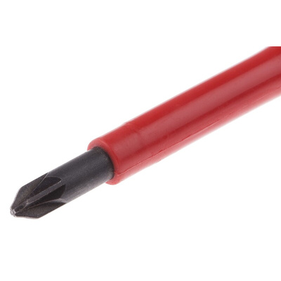 CK Pozidriv Insulated Screwdriver, PZ1 Tip, 75 mm Blade, VDE/1000V