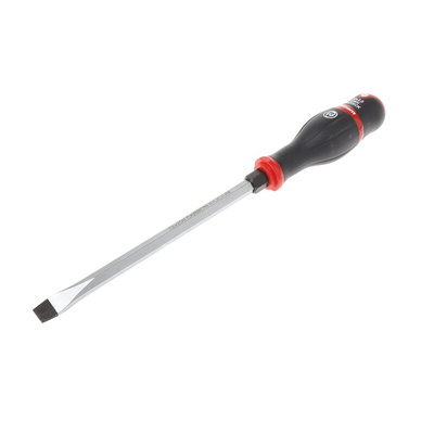 Facom Slotted Screwdriver, 12 mm Tip, 200 mm Blade