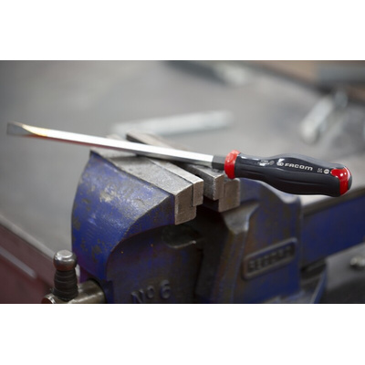 Facom Slotted Screwdriver, 14 mm Tip, 250 mm Blade