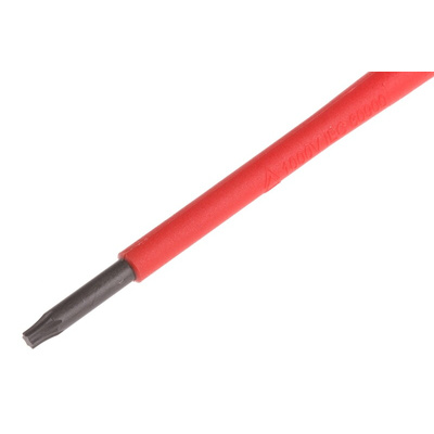 Wera Torx Insulated Screwdriver, T8 Tip, 80 mm Blade, VDE/1000V, 161 mm Overall