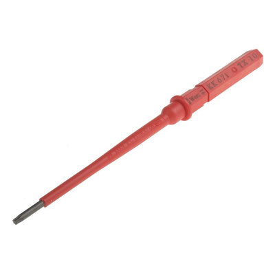 Wera Torx Insulated Screwdriver Blade, T10 Tip, 154 mm Blade, VDE/1000V