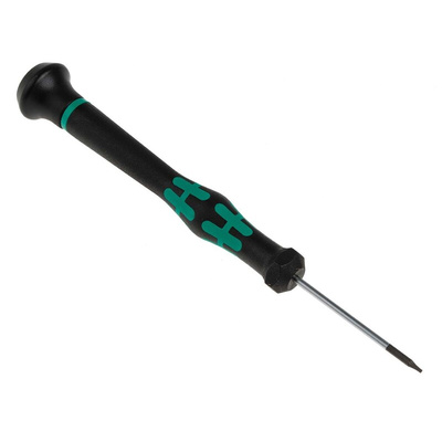 Wera Torx Precision Screwdriver, T2 Tip, 40 mm Blade