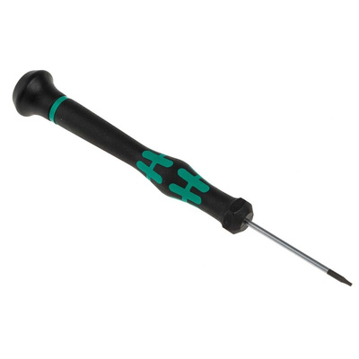 Wera Torx Precision Screwdriver, T3 Tip, 40 mm Blade, 137 mm Overall