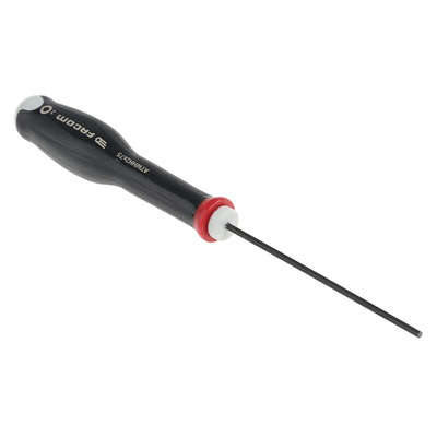 Facom Hexagon Screwdriver, 2 mm Tip, 75 mm Blade, 169 mm Overall