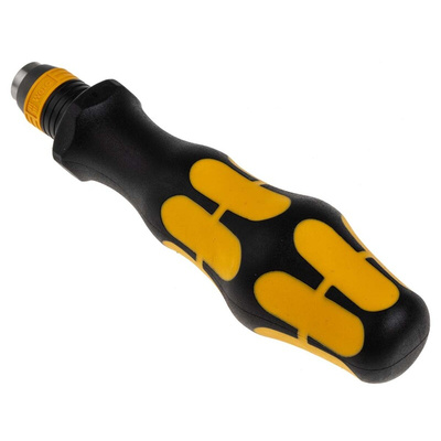 Wera Hexagon Bit Holder Screwdriver, 1/4 in Tip, 119 mm Overall