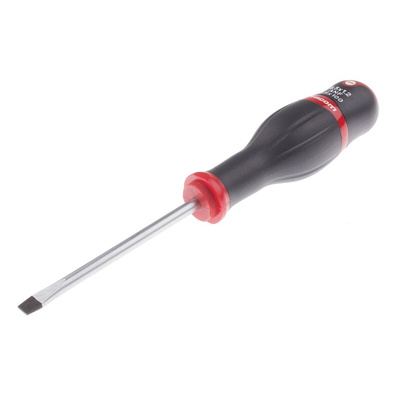 Facom Slotted Screwdriver, 6.5 x 1.2 mm Tip, 100 mm Blade, 220 mm Overall