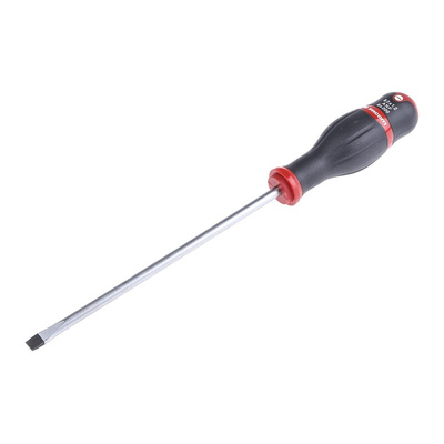Facom Slotted Screwdriver, 8 x 1.2 mm Tip, 200 mm Blade, 325 mm Overall