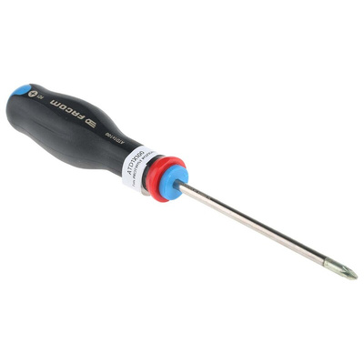Facom Pozidriv Screwdriver, PZ1 Tip, 100 mm Blade, 209 mm Overall