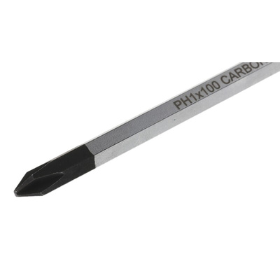 Facom Phillips Screwdriver, PH1 Tip, 100 mm Blade, 209 mm Overall