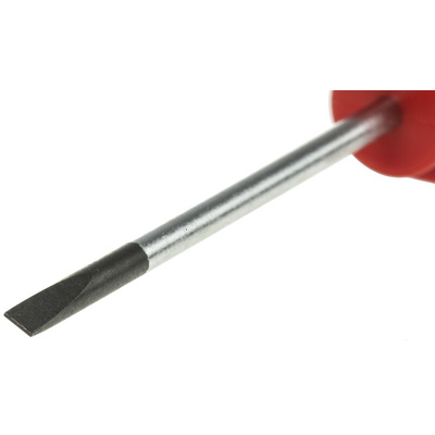 Facom Slotted Screwdriver, 2.5 x 0.4 mm Tip, 50 mm Blade, 144 mm Overall