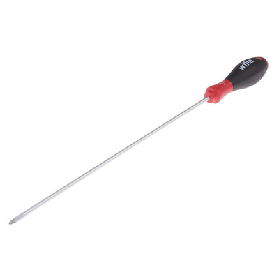 Wiha Pozidriv  Screwdriver, PZ1 Tip, 300 mm Blade, 411 mm Overall