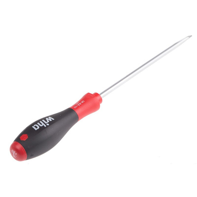 Wiha Slotted  Screwdriver, 5.5 mm Tip, 25 mm Blade, 150 mm Overall