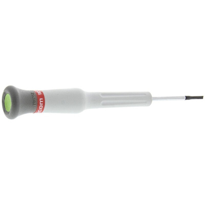 Facom Slotted Screwdriver, 1.8 mm Tip, 35 mm Blade, 117 mm Overall