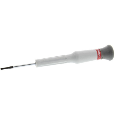 Facom Slotted Screwdriver, 1.8 mm Tip, 35 mm Blade, 117 mm Overall