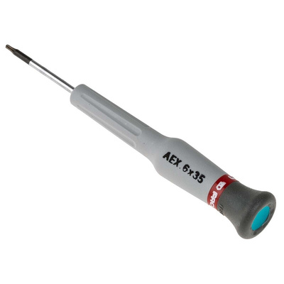 Facom Torx Precision Screwdriver, T6 Tip, 35 mm Blade, 117 mm Overall