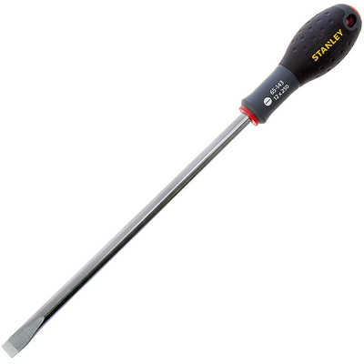 Stanley Slotted Screwdriver, 12 mm Tip, 250 mm Blade