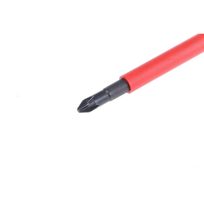 Wiha Phillips Insulated Screwdriver, PH1 Tip, 80 mm Blade, VDE/1000V, 191 mm Overall