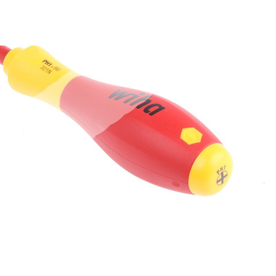 Wiha Phillips Insulated Screwdriver, PH1 Tip, 80 mm Blade, VDE/1000V, 191 mm Overall