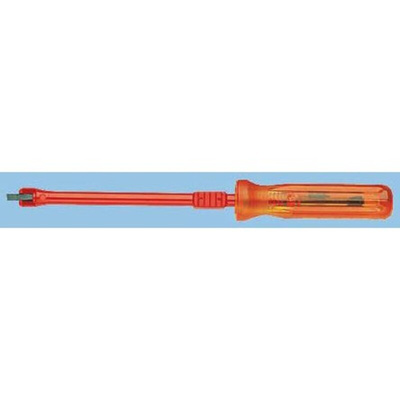 Facom Slotted Screw Holding Screwdriver, 5 x 0.7 mm Tip, 150 mm Blade, 260 mm Overall