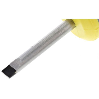 Bahco Slotted Screwdriver, 4 x 0.8 mm Tip, 25 mm Blade, 83 mm Overall