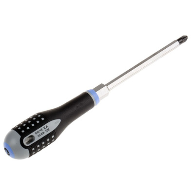 Bahco Pozidriv Screwdriver, PZ3 Tip, 150 mm Blade, 272 mm Overall