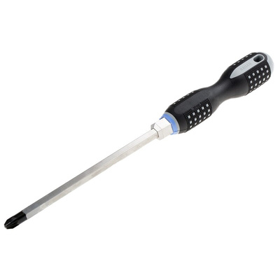 Bahco Pozidriv Screwdriver, PZ4 Tip, 200 mm Blade, 361 mm Overall