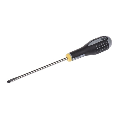 Bahco Slotted Screwdriver, 6.5 x 1.2 mm Tip, 150 mm Blade, 272 mm Overall