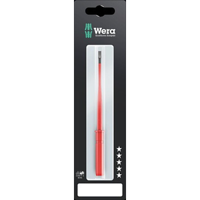 Wera Slotted Insulated Screwdriver Blade, VDE/1000V