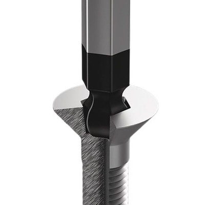 Wera Ball End Hexagon  Screwdriver, 5 mm Tip, 100 mm Blade, 205 mm Overall