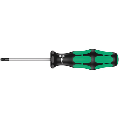 Wera Torx Screwdriver, T9 Tip, 60 mm Blade