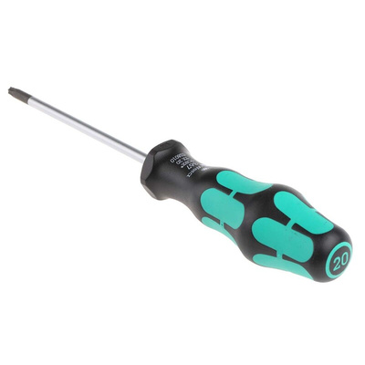 Wera Torx Screwdriver, T20 Tip, 100 mm Blade