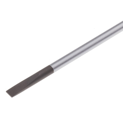 Wera Slotted Precision Screwdriver, 3 x 0.5 mm Tip, 80 mm Blade