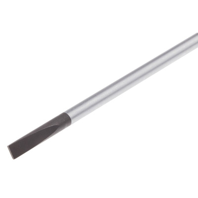 Wera Slotted Precision Screwdriver, 4 x 0.8 mm Tip, 80 mm Blade