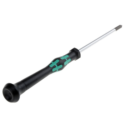 Wera Phillips Precision Screwdriver, PH1 Tip, 80 mm Blade