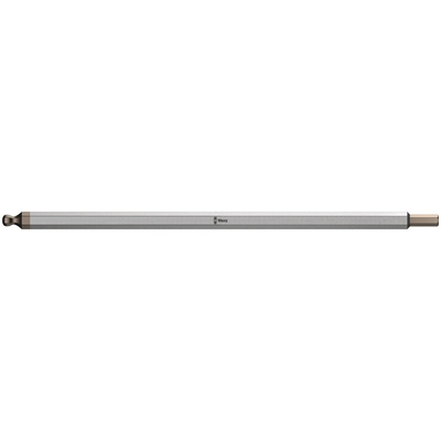 Wera Ball End Hexagon Reversible Screwdriver Blade, 3 mm Tip, 175 mm Blade