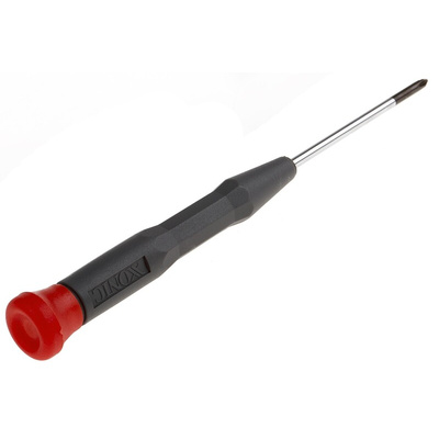 CK Phillips Precision Screwdriver, PH0 Tip, 60 mm Blade, 157 mm Overall